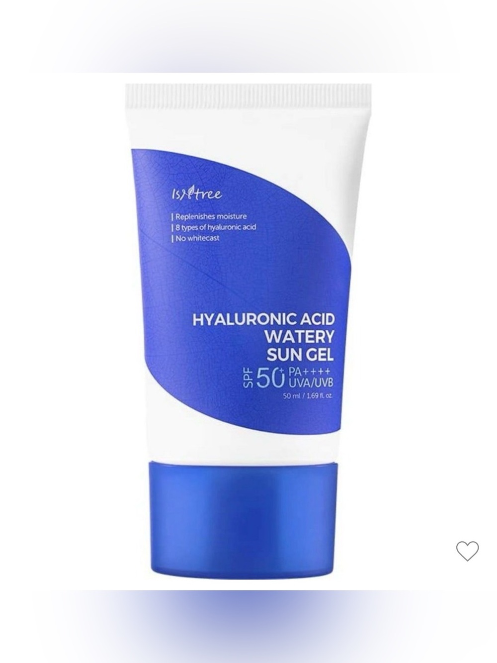 🆕 Isntree Hyaluronic Acid Watery Sun Gel, 1.69 oz (imported)